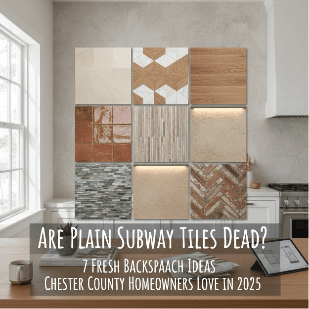 Are Plain Subway Tiles Dead? 7 Fresh Backsplash Ideas Chester County Homeowners Love in 2025