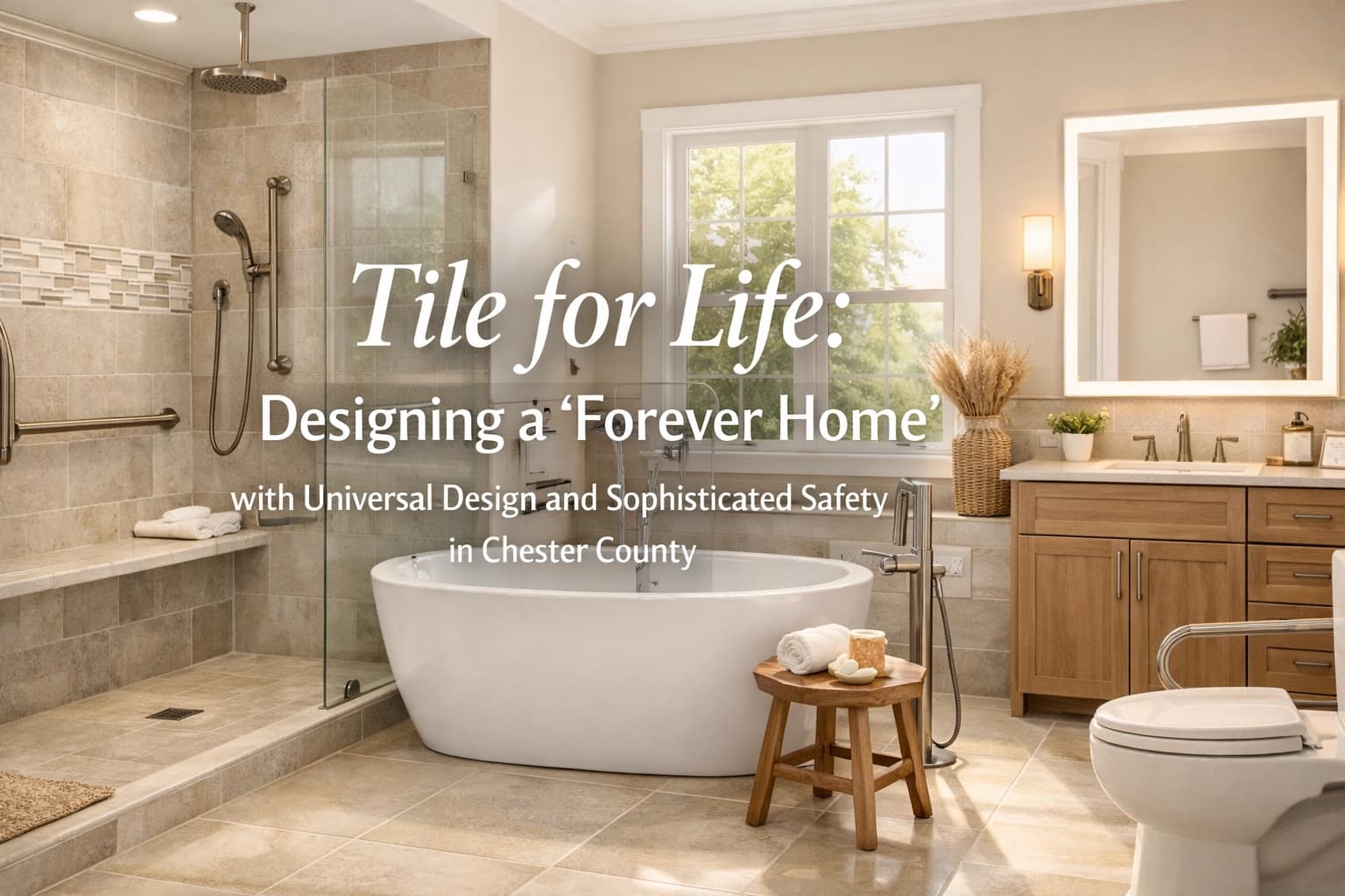 Tile for Life: Designing a “Forever Home” with Universal Design and Sophisticated Safety in Chester County