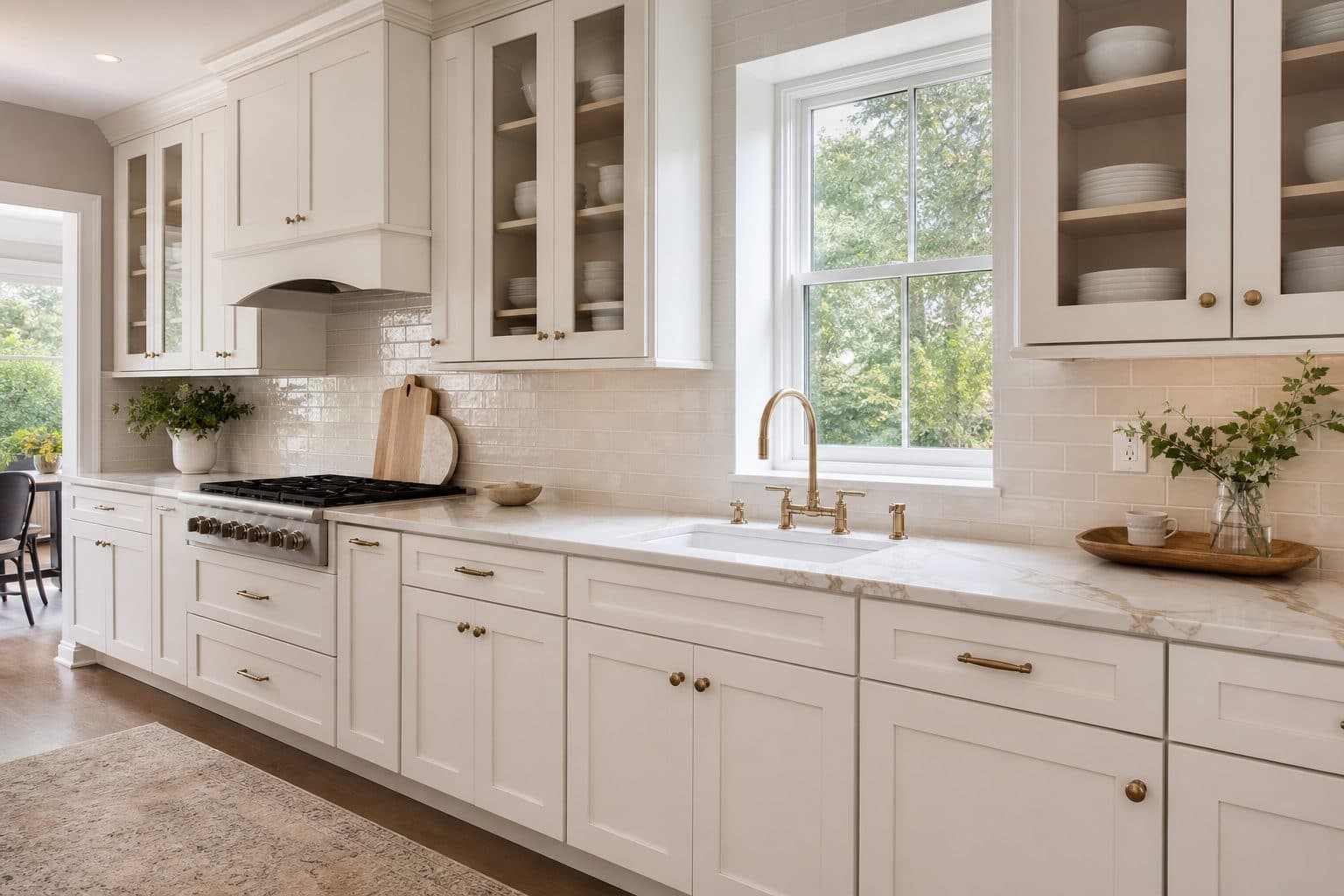 How to Match Kitchen Tile With Cabinets and Countertops