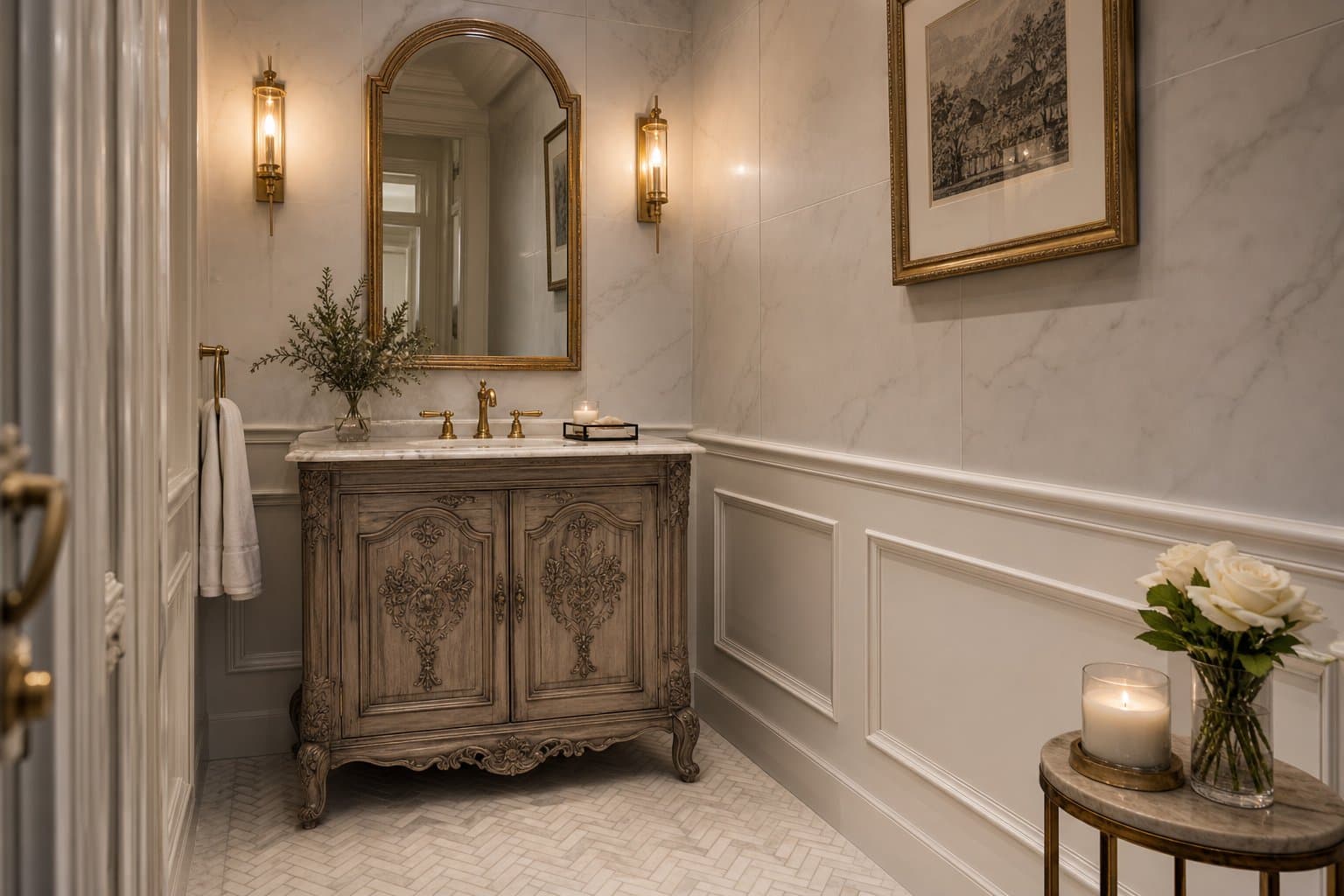 Powder Room Tile Ideas for Chester County PA Homes