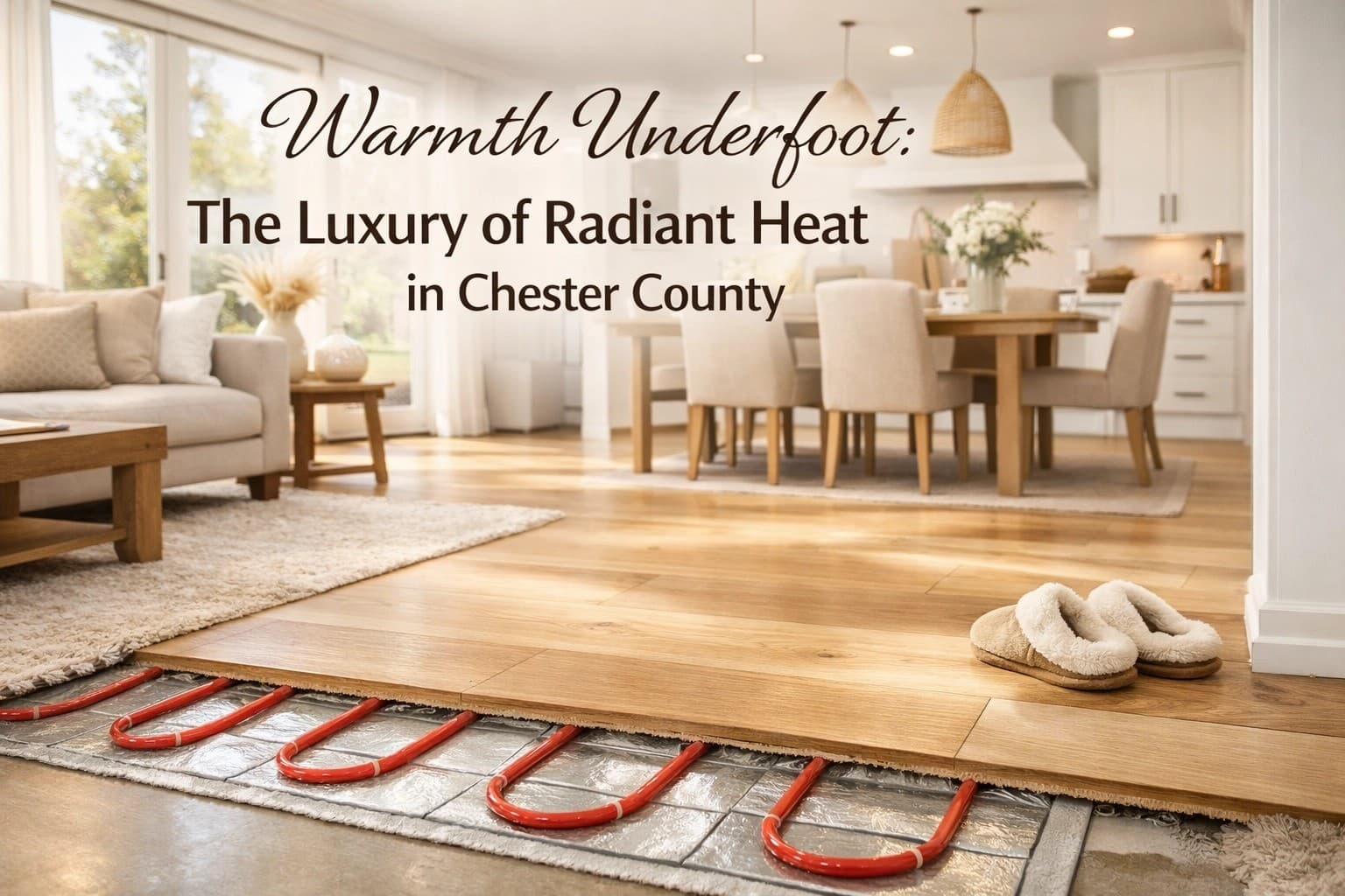 Warmth Underfoot: The Luxury of Radiant Heat in Chester County