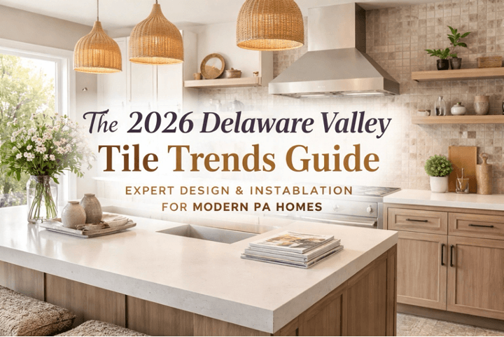 The 2026 Delaware Valley Tile Trends Guide: Expert Design & Installation for Modern PA Homes