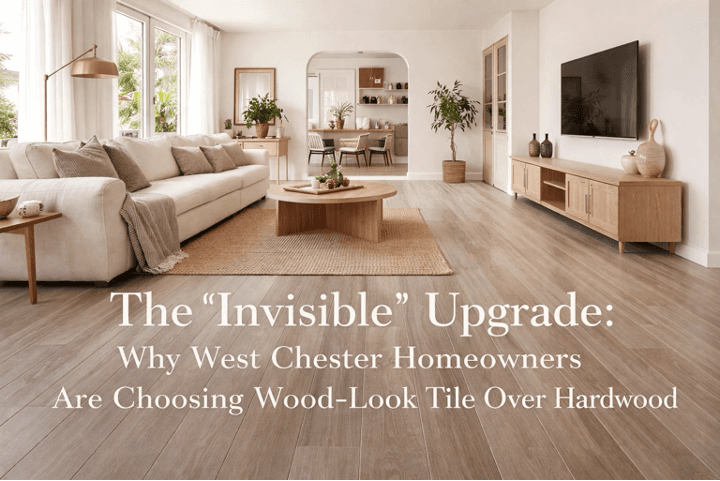 The “Invisible” Upgrade: Why West Chester Homeowners Are Choosing Wood-Look Tile Over Hardwood